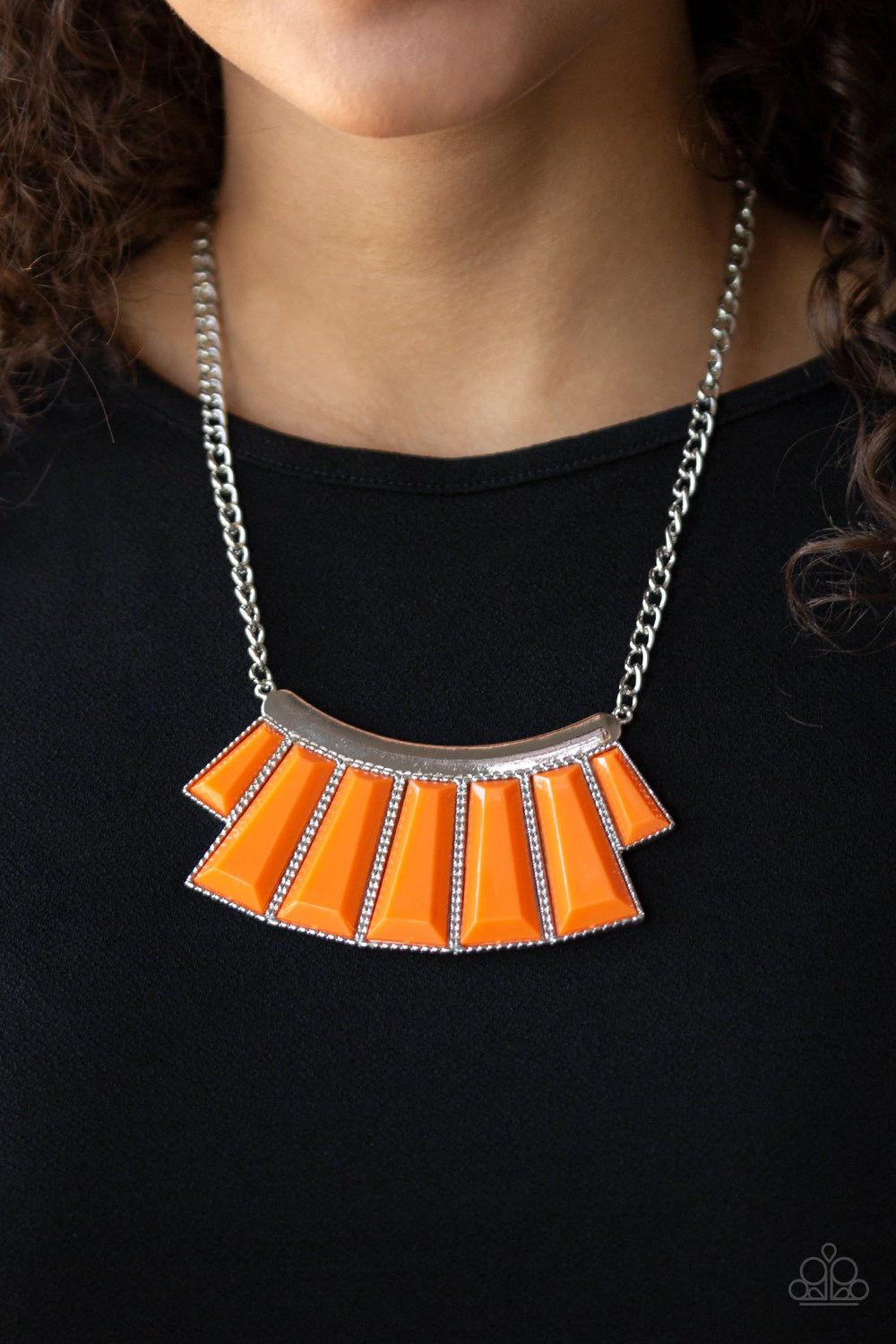 Paparazzi Accessories ✽ Glamour Goddess - Orange Necklace✽Flat Rate Ship $4.50✽
