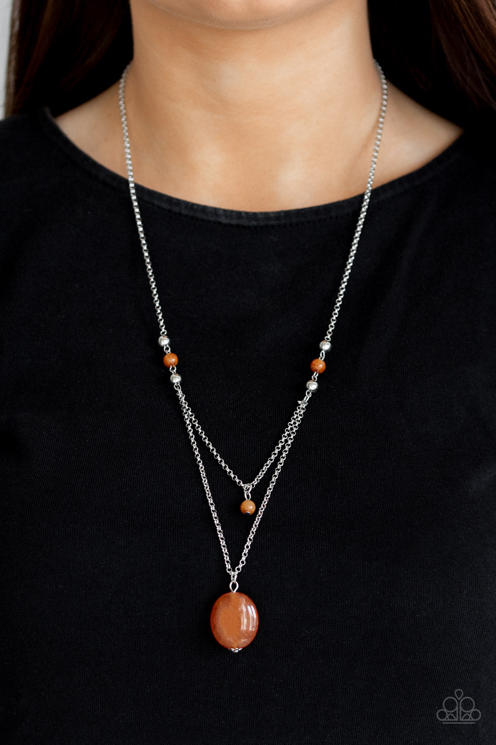 Paparazzi Accessories ✽ Time To Hit The ROAM - Orange Necklace✽Flat Rate Ship $4.50✽ - Blingflingbykat 