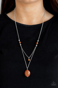 Paparazzi Accessories ✽ Time To Hit The ROAM - Orange Necklace✽Flat Rate Ship $4.50✽