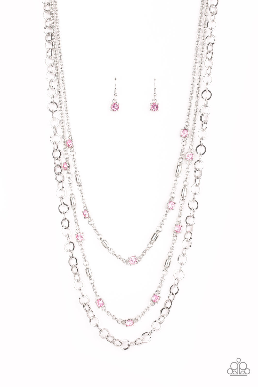 brought✽to✽you✽by✽blingflingbykat✽metro-mixer-pink-necklace✽paparazzi-accessories