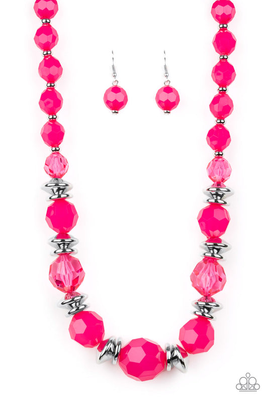 brought✽to✽you✽by✽blingflingbykat✽dine-and-dash-pink-necklace✽paparazzi-accessories