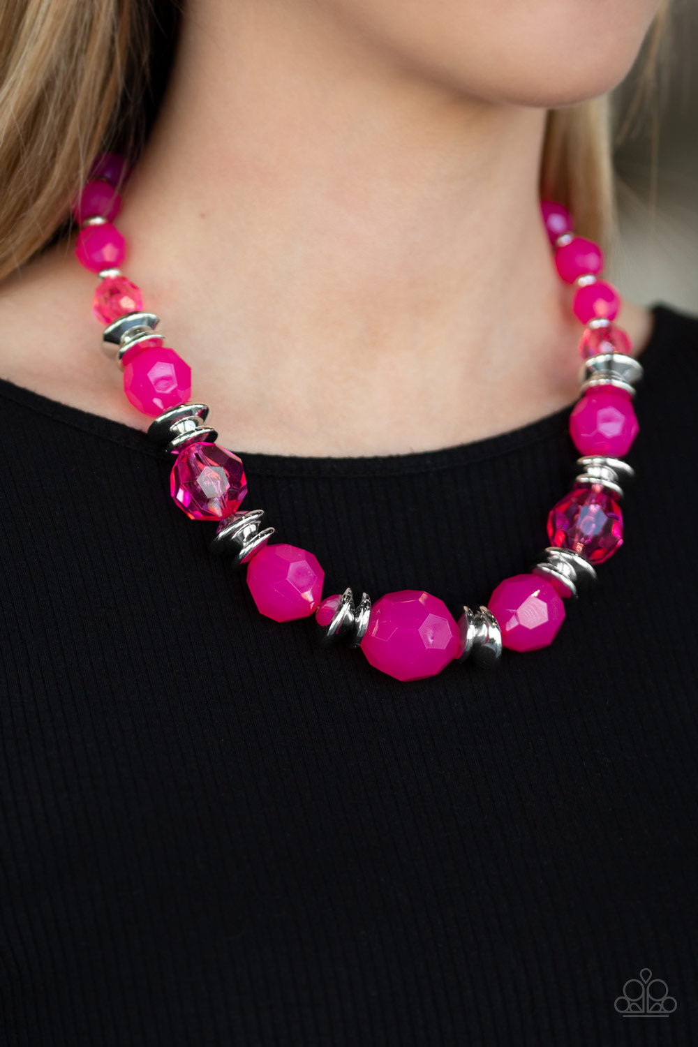 Paparazzi Accessories ✽ Dine and Dash - Pink Necklace✽Flat Rate Ship $4.50✽