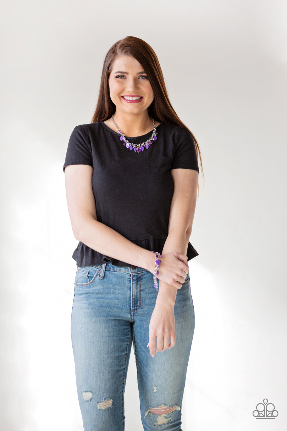 Paparazzi Accessories ✽ I Want To SEA The World - Purple Necklace✽Flat Rate Ship $4.50✽