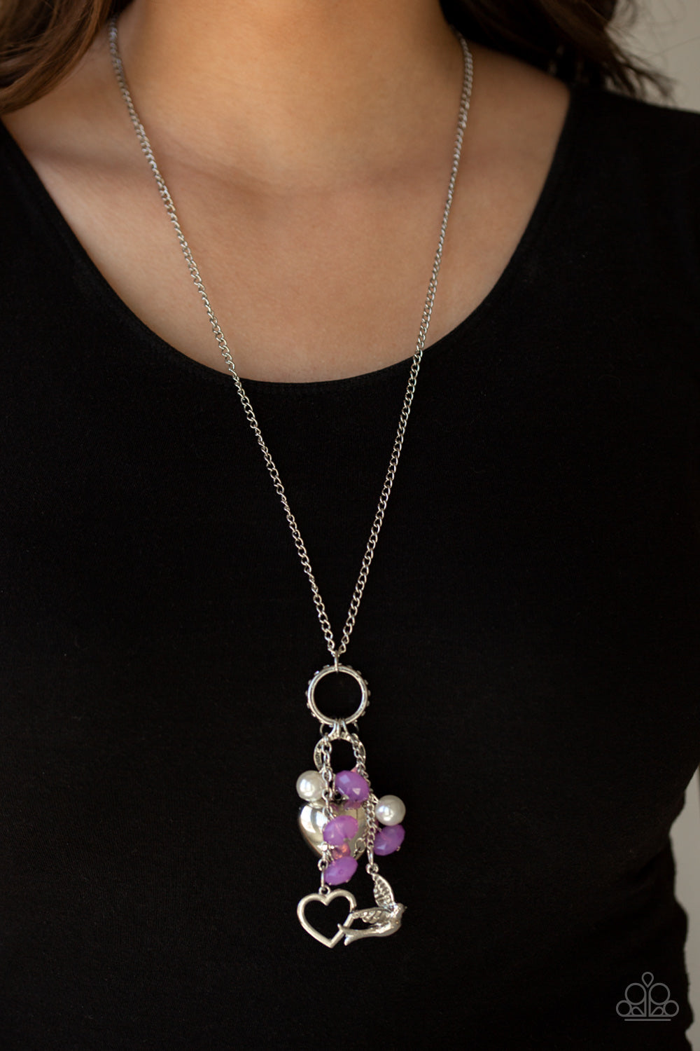 Paparazzi Accessories ✽ I Will Fly - Purple Necklace✽Flat Rate Ship $4.50✽