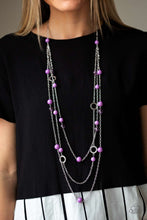 Load image into Gallery viewer, Paparazzi Accessories ✽ Brilliant Bliss - Purple Necklace✽Flat Rate Ship $4.50✽
