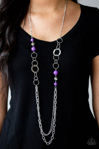 Paparazzi Accessories ❋Modern Motley - Purple Necklace❋ Flat Rate Ship $4.50❋