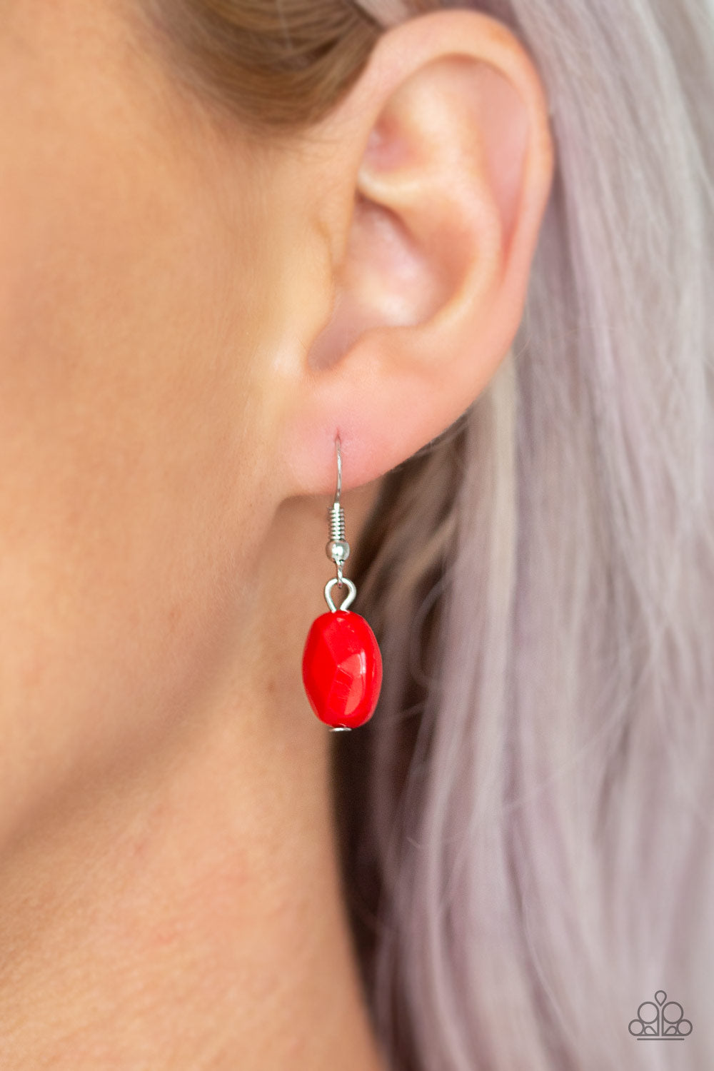 Paparazzi Accessories ✽ Radiant Reflections - Red Necklace✽Flat Rate Ship $4.50✽