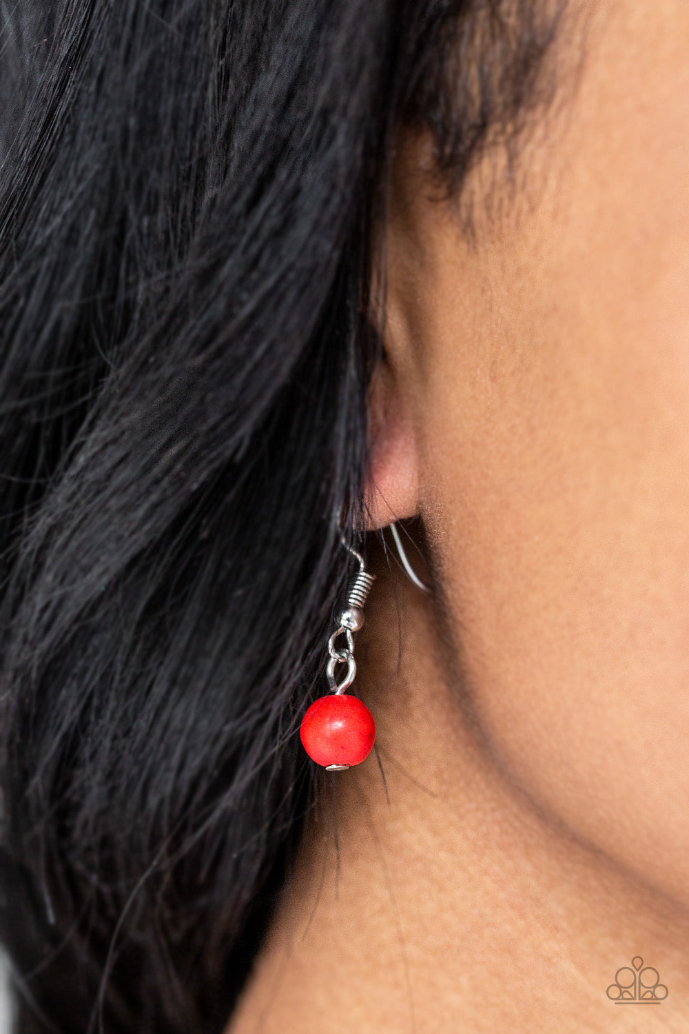 Paparazzi Accessories ✽ Medallion Meadow - Red Necklace✽Flat Rate Ship $4.50✽