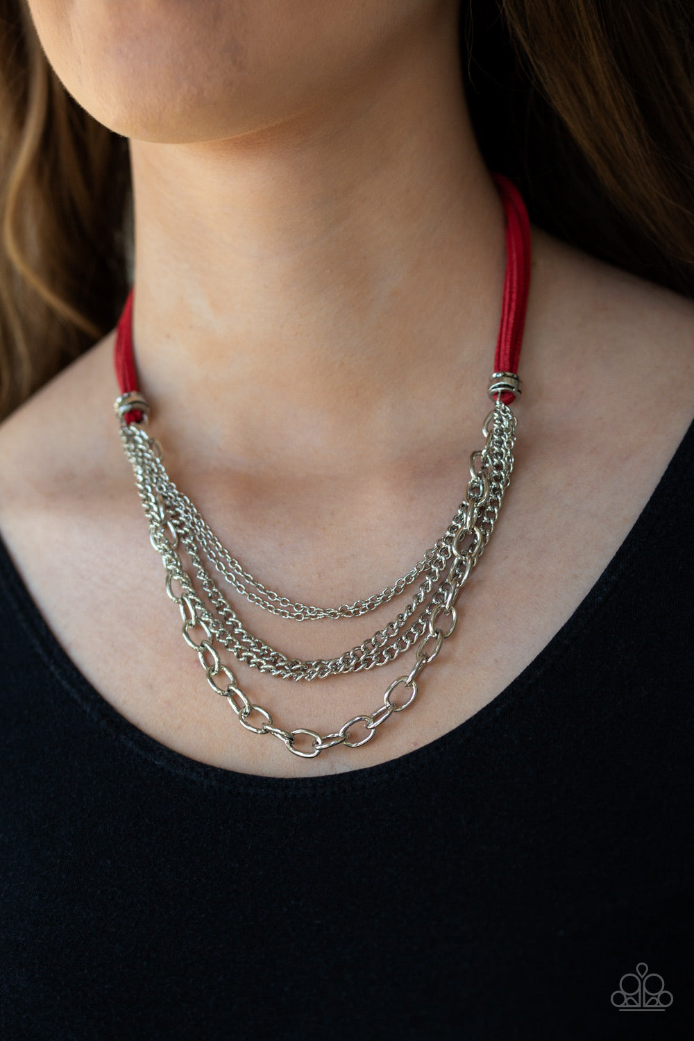 Paparazzi Accessories ✽ Free Roamer - Red Necklace✽Flat Rate Ship $4.50✽