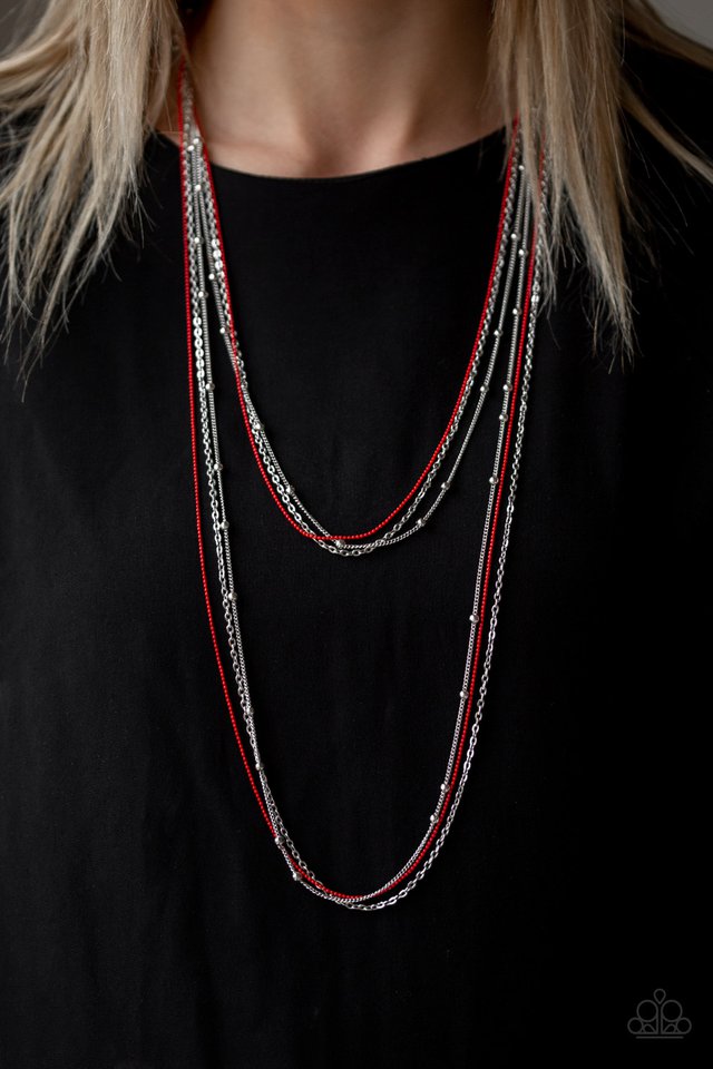 Paparazzi Accessories ❋What A COLORFUL World - Red Necklace❋ Flat Rate Ship $4.50❋