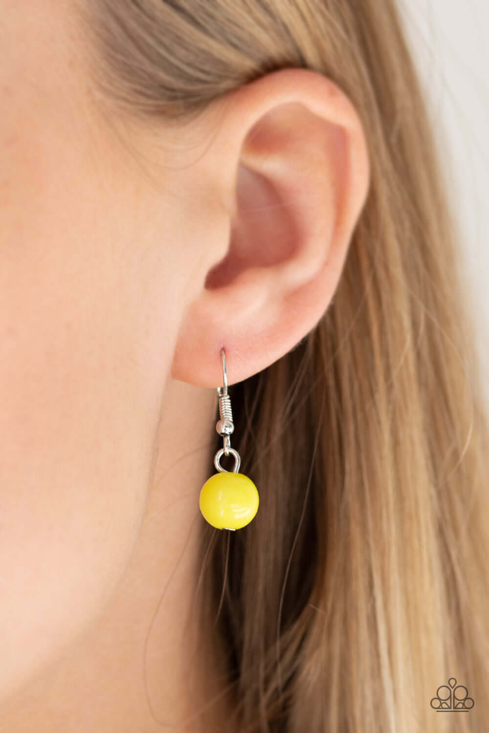 Paparazzi Accessories ✽ Daytime Drama - Yellow Necklace✽Flat Rate Ship $4.50✽ - Image #3