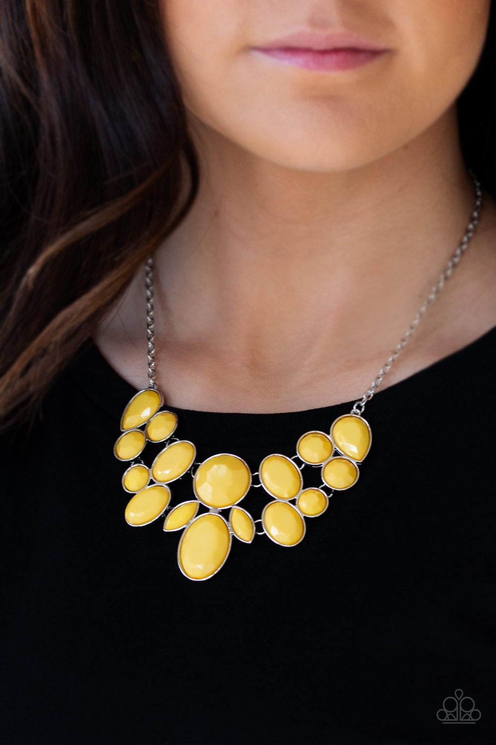 Paparazzi Accessories ✽ Demi-Diva - Yellow Necklace✽Flat Rate Ship $4.50✽
