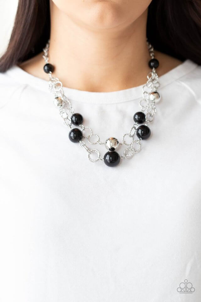 Paparazzi Accessories ❋New Age Knockout - Black Necklace❋ Flat Rate Ship $4.50❋ - Image #2