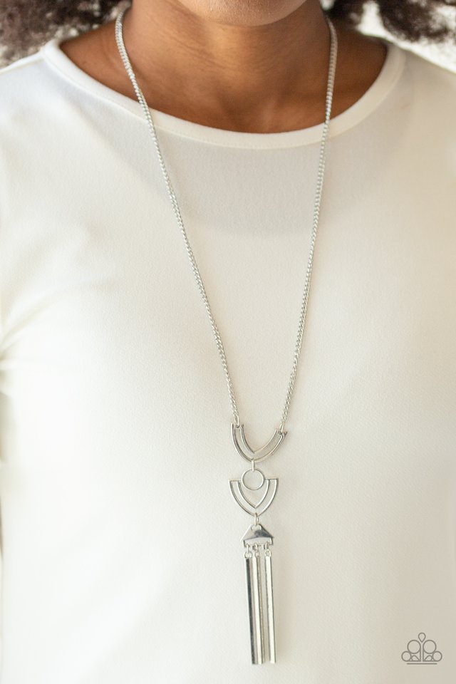 Paparazzi Accessories ❋Confidently Cleopatra - Silver Necklace❋ Flat Rate Ship $4.50❋