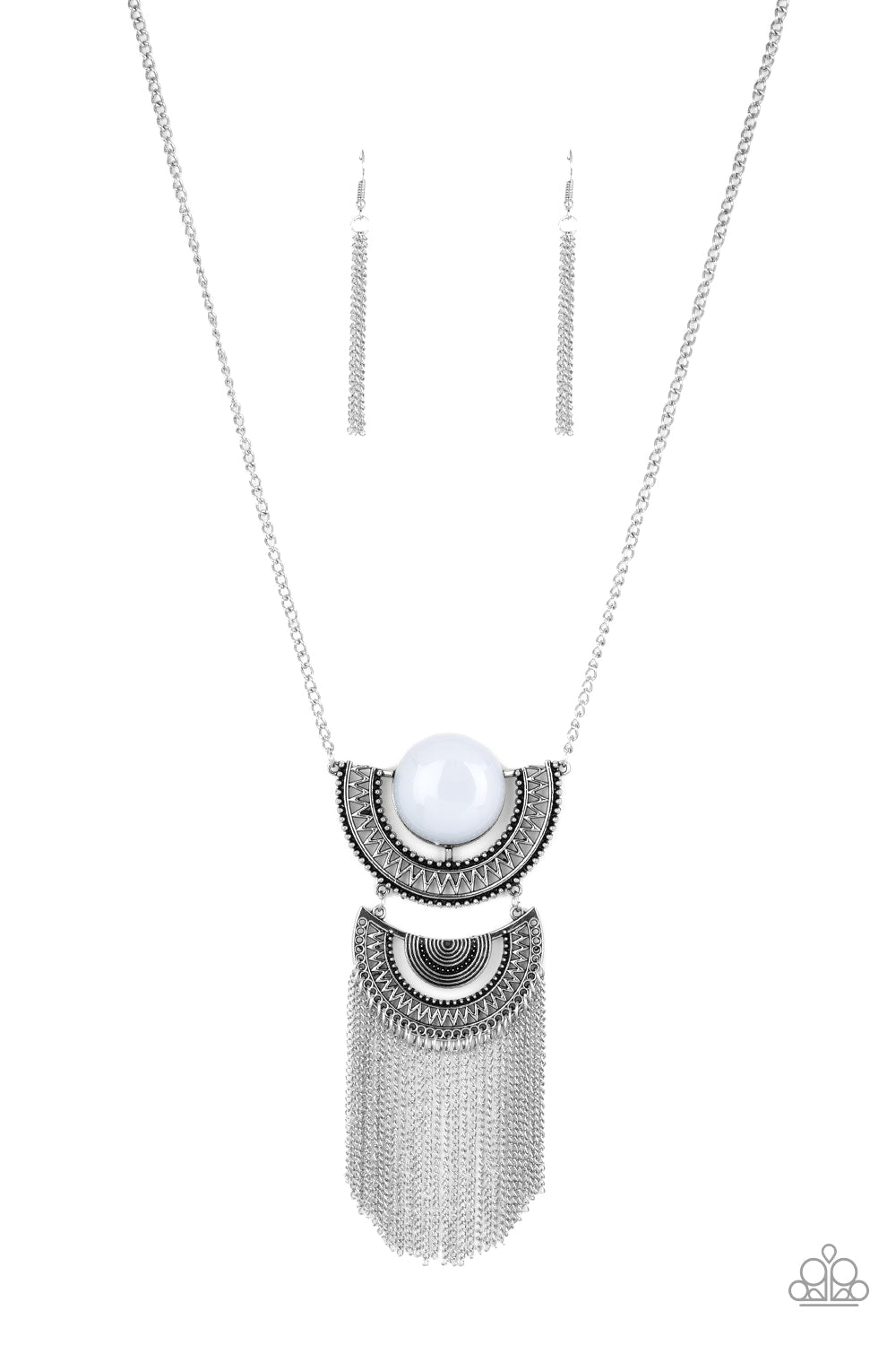 brought✽to✽you✽by✽blingflingbykat✽desert-diviner-silver-necklace✽paparazzi-accessories