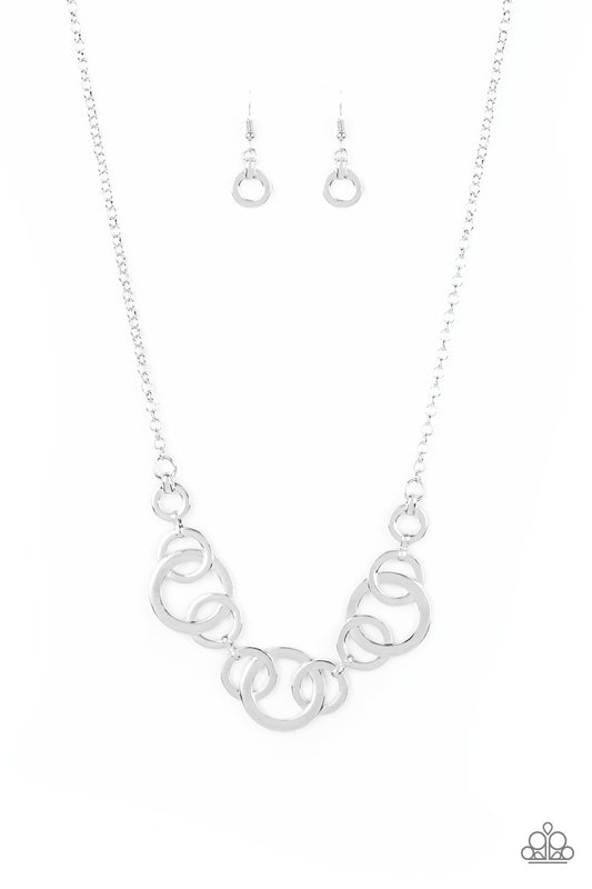 brought✽to✽you✽by✽blingflingbykat✽going-in-circles-silver-necklace✽paparazzi-accessories