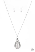 Load image into Gallery viewer, brought✽to✽you✽by✽blingflingbykat✽enchanted-eden-silver-necklace✽paparazzi-accessories
