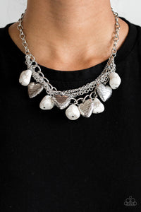 Paparazzi Accessories ✽ Change Of Heart - White Necklace✽Flat Rate Ship $4.50✽
