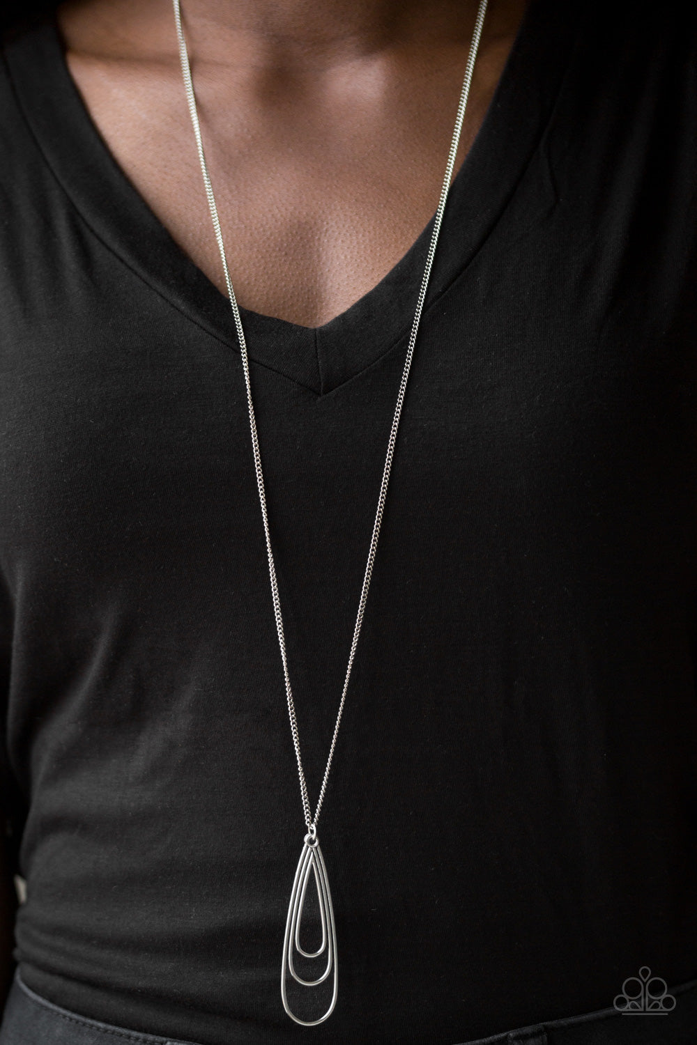 Paparazzi Accessories ❋The Big Three - Silver Necklace❋ Flat Rate Ship $4.50❋