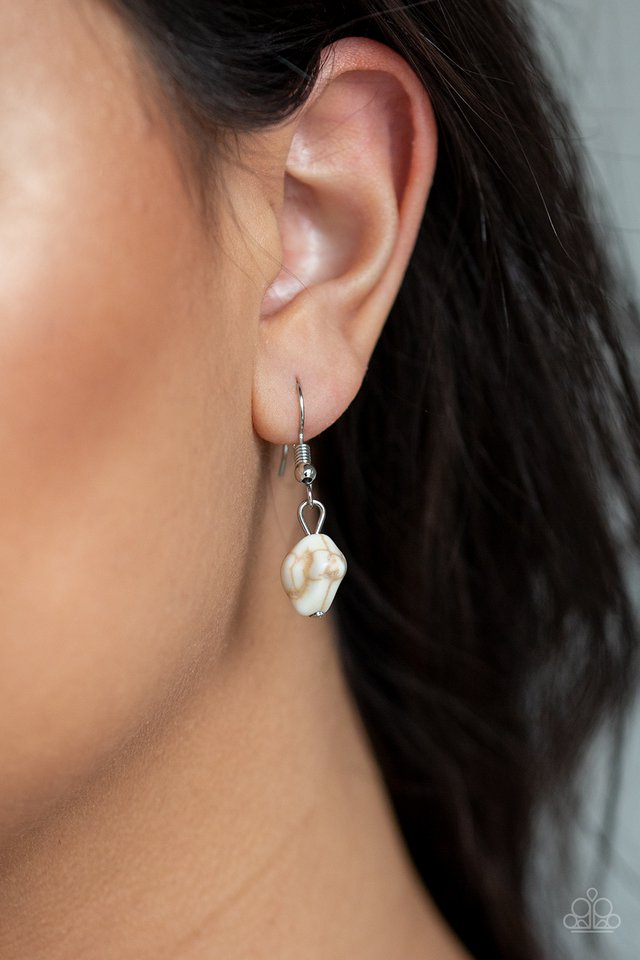 Paparazzi Accessories ✽Wild Horse Wonder - White Necklace✽Flat Rate Ship $4.50✽