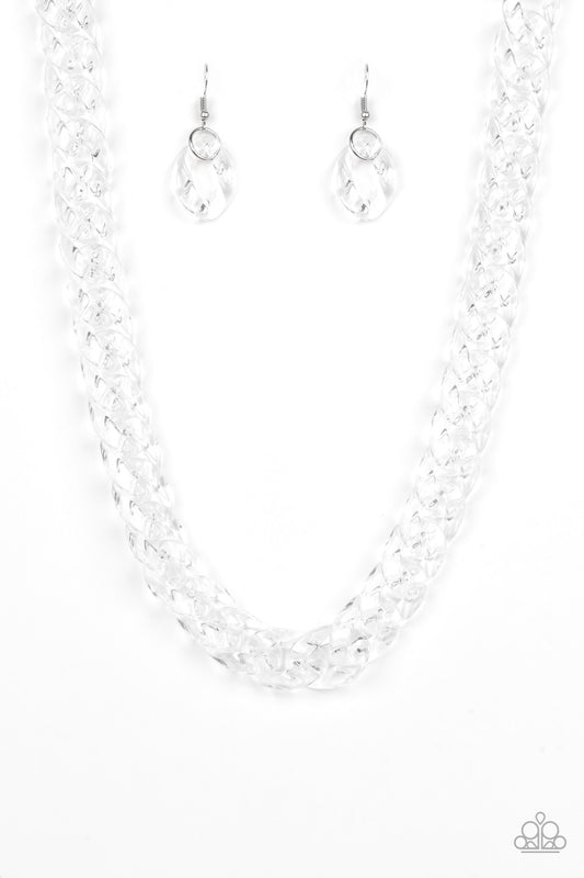brought✽to✽you✽by✽blingflingbykat✽put-it-on-ice-white-necklace✽paparazzi-accessories