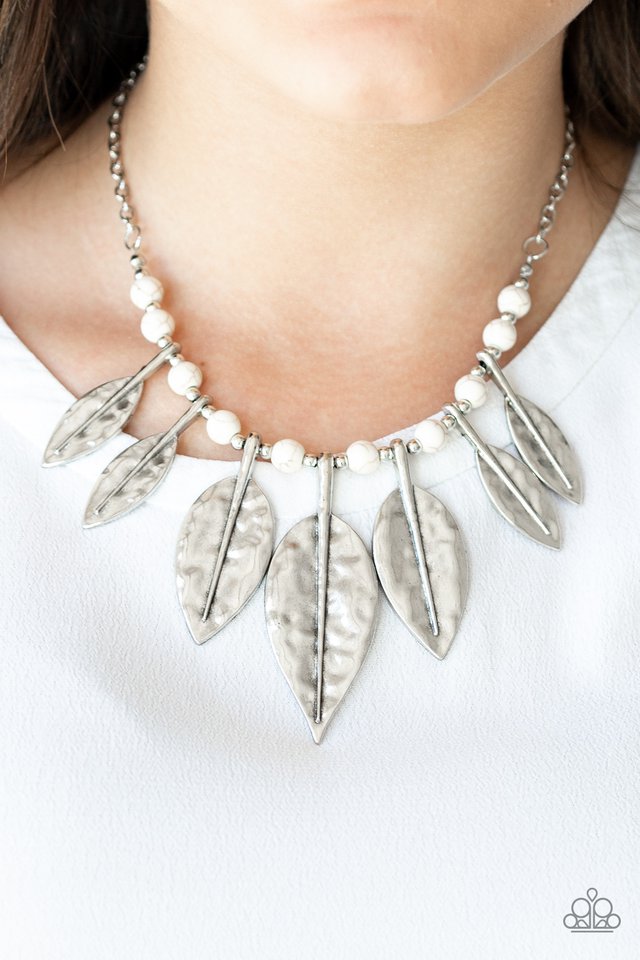 Paparazzi Accessories ❋Highland Harvester - White Necklace❋ Flat Rate Ship $4.50❋
