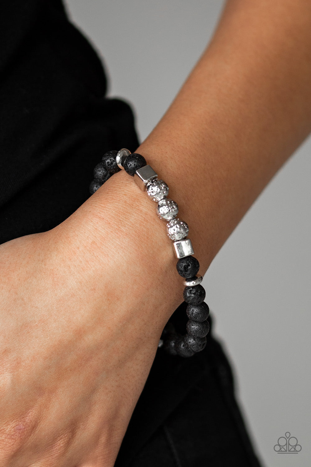 Paparazzi Accessories ✽ SENSEI and Sensibility - Black Bracelet✽Flat Rate Ship $4.50✽