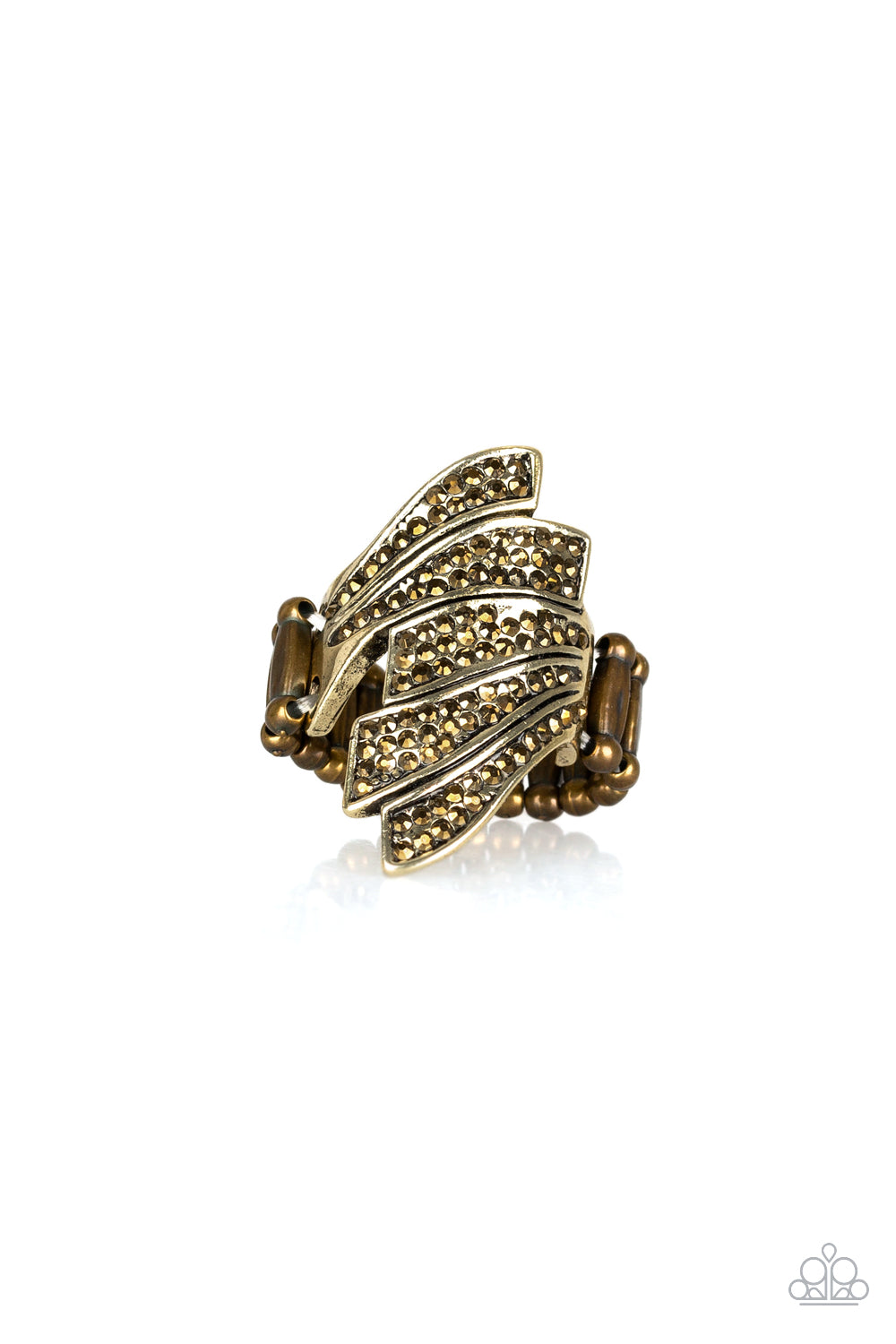 brought✽to✽you✽by✽blingflingbykat✽majestically-monte-carlo-brass-ring✽paparazzi-accessories