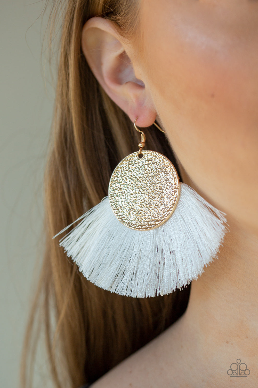 Paparazzi Accessories ✽ Foxtrot Fringe - Gold Earrings✽Flat Rate Ship $4.50✽