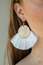 Load image into Gallery viewer, Paparazzi Accessories ✽ Foxtrot Fringe - Gold Earrings✽Flat Rate Ship $4.50✽
