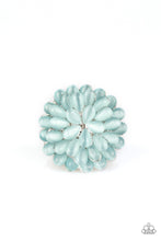 Load image into Gallery viewer, brought✽to✽you✽by✽blingflingbykat✽bloomin-bloomer-blue-ring✽paparazzi-accessories
