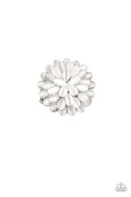 Load image into Gallery viewer, brought✽to✽you✽by✽blingflingbykat✽bloomin-bloomer-white-ring✽paparazzi-accessories
