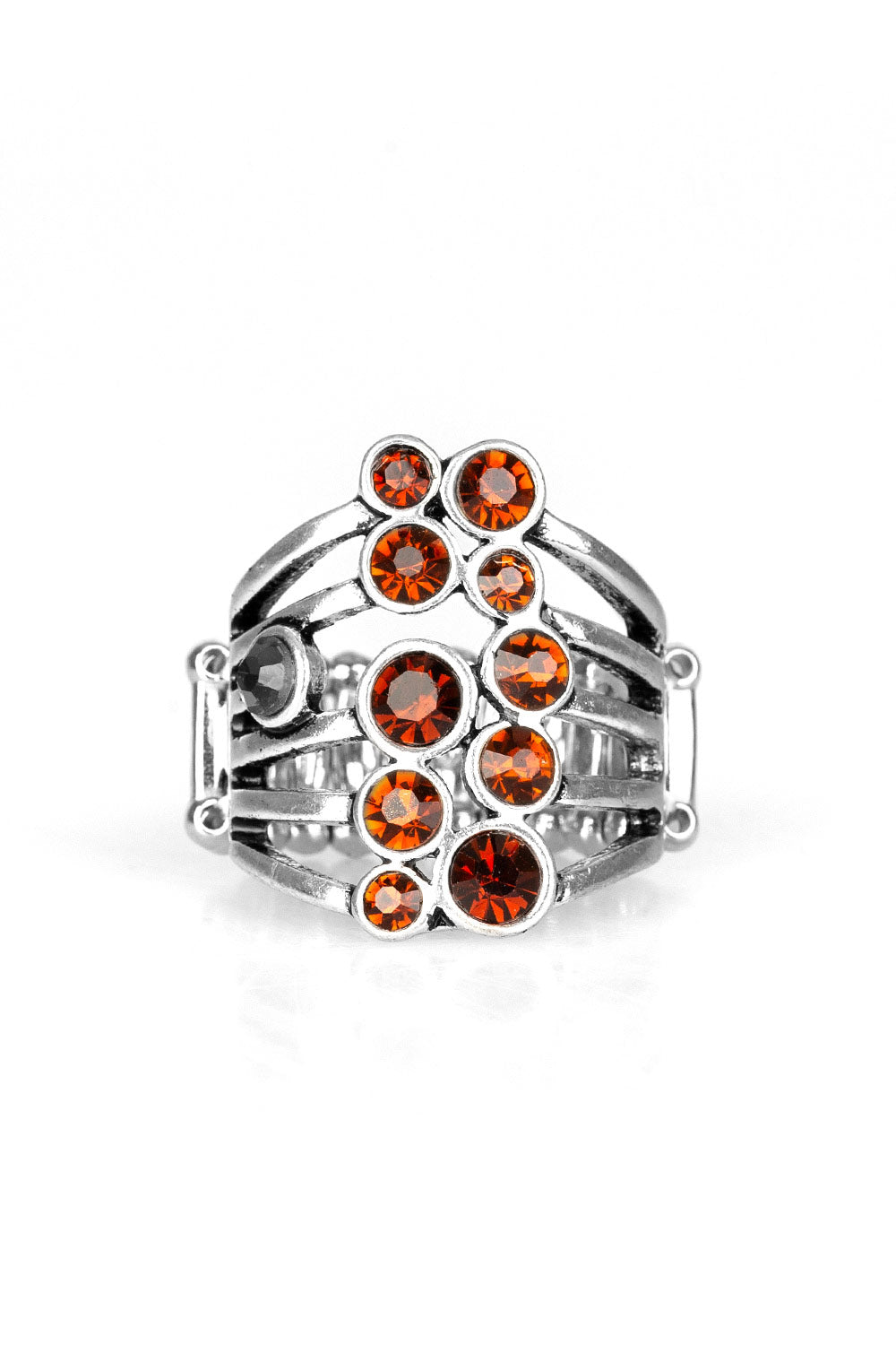 brought✽to✽you✽by✽blingflingbykat✽meet-in-the-middle-brown-ring✽paparazzi-accessories