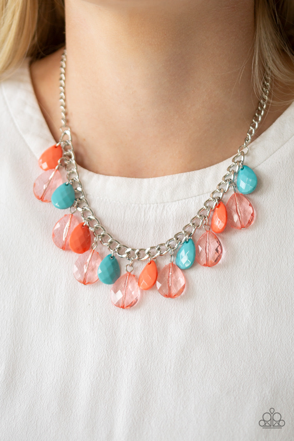 Paparazzi Accessories ✽ Just TEAR-rific - Multi Necklace✽Flat Rate Ship $4.50✽