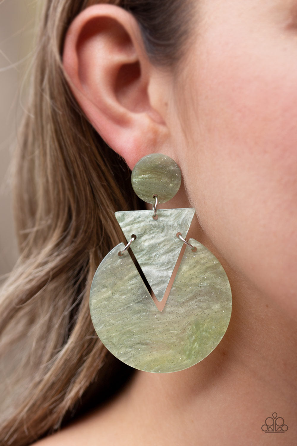 Paparazzi Accessories ✽ Head Under WATERCOLORS - Multi Post Earrings✽Flat Rate Ship $4.50✽