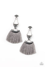 Load image into Gallery viewer, brought✽to✽you✽by✽blingflingbykat✽puma-prowl-silver-post earrings✽paparazzi-accessories
