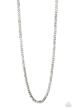 Load image into Gallery viewer, brought✽to✽you✽by✽blingflingbykat✽delta-silver-mens necklace✽paparazzi-accessories
