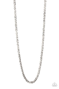 brought✽to✽you✽by✽blingflingbykat✽delta-silver-mens necklace✽paparazzi-accessories