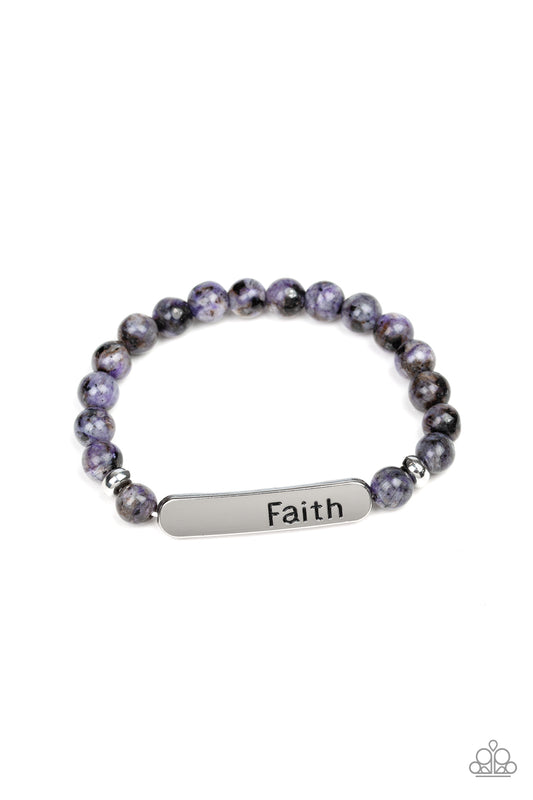 brought✽to✽you✽by✽blingflingbykat✽faith-in-all-things-purple-bracelet✽paparazzi-accessories