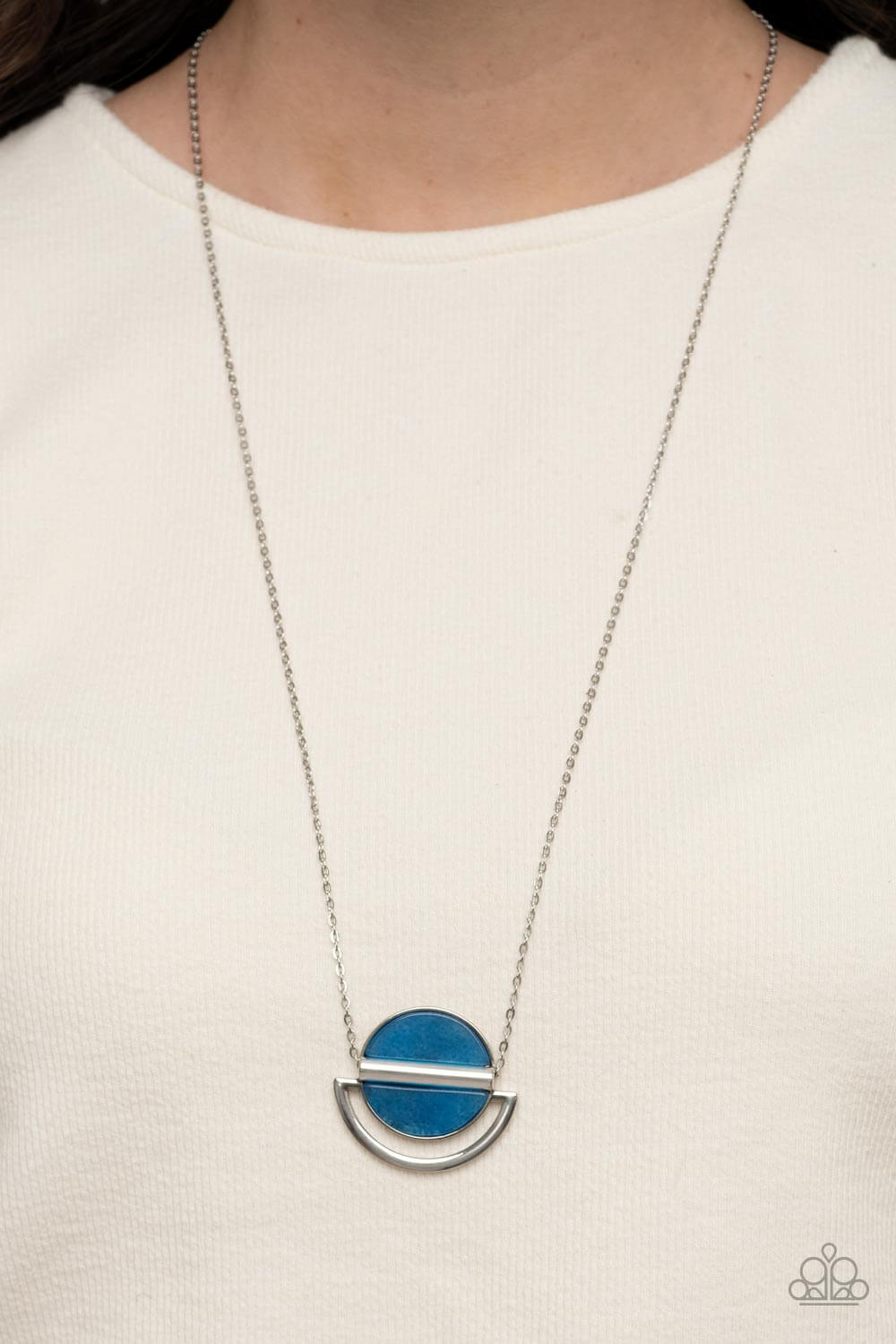 Paparazzi Accessories ❋Ethereal Eclipse - Blue Necklace❋ Flat Rate Ship $4.50❋ - Image #2