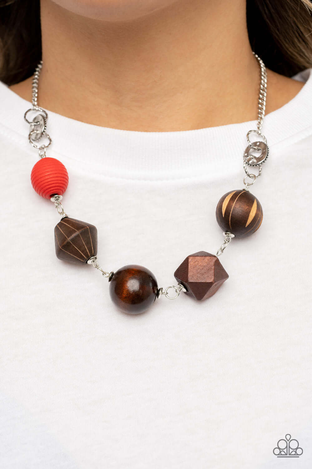 Paparazzi Accessories ❋Eco Extravaganza - Red Necklace❋ Flat Rate Ship $4.50❋ - Image #2