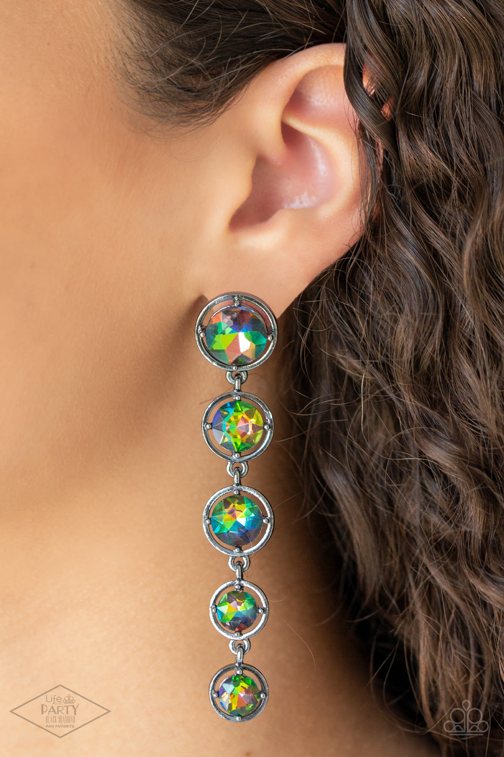 Paparazzi Accessories ✽ Drippin In Starlight - Multi Post Earrings✽Flat Rate Ship $4.50✽