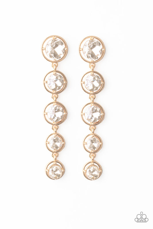 brought✽to✽you✽by✽blingflingbykat✽drippin-in-starlight-gold-post earrings✽paparazzi-accessories