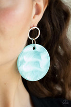 Load image into Gallery viewer, Paparazzi Accessories ✽ Beach Bliss - Blue Post Earrings✽Flat Rate Ship $4.50✽
