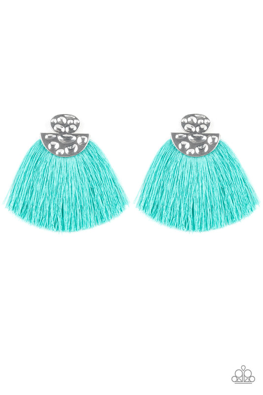brought✽to✽you✽by✽blingflingbykat✽make-some-plume-blue-post earrings✽paparazzi-accessories