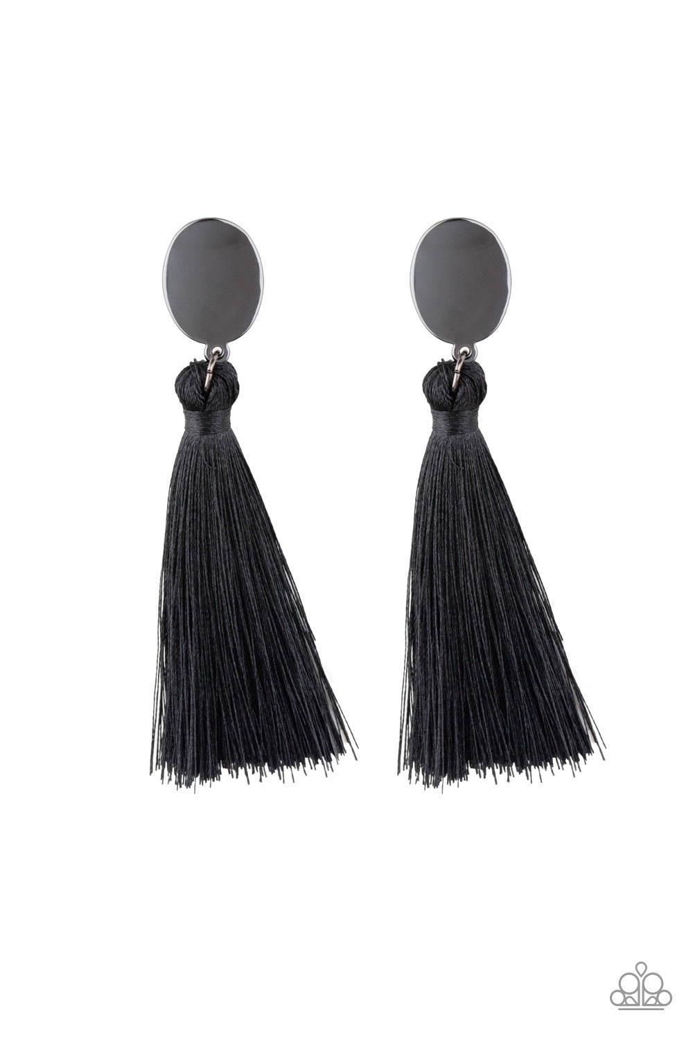 brought✽to✽you✽by✽blingflingbykat✽va-va-plume-black-post earrings✽paparazzi-accessories