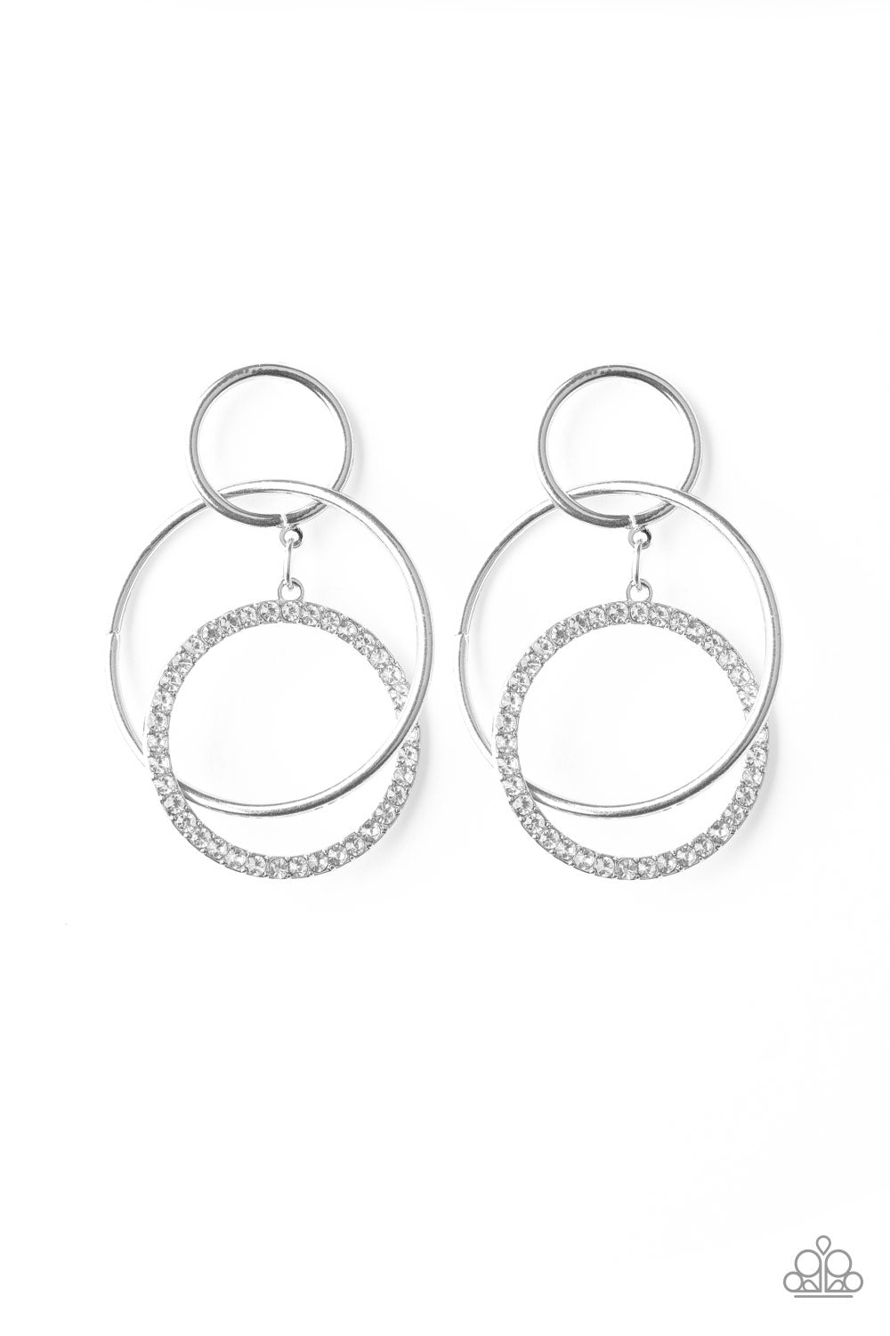 brought✽to✽you✽by✽blingflingbykat✽metro-bliss-white-post earrings✽paparazzi-accessories