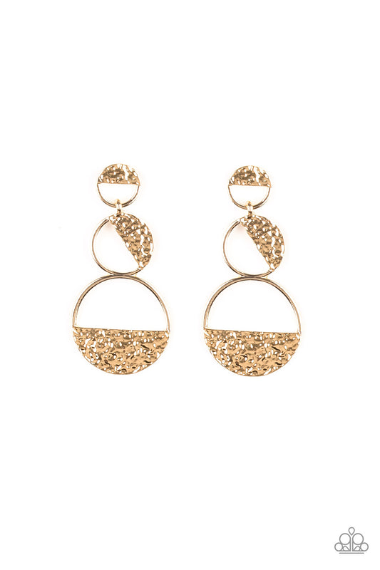 brought✽to✽you✽by✽blingflingbykat✽triple-trifecta-gold-post earrings✽paparazzi-accessories