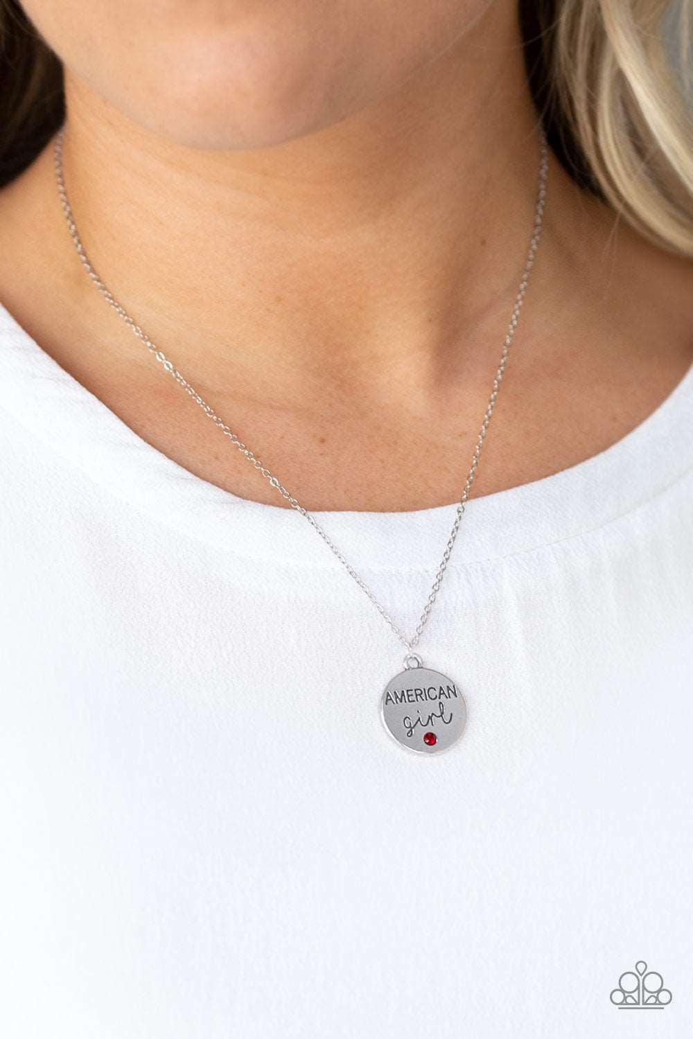 Paparazzi Accessories ✽ American Girl - Red Necklace✽Flat Rate Ship $4.50✽