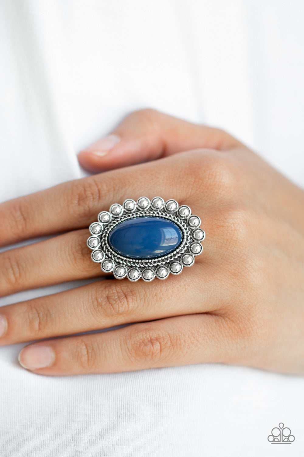 Paparazzi Accessories ✽ Ready To Pop - Blue Ring✽Flat Rate Ship $4.50✽